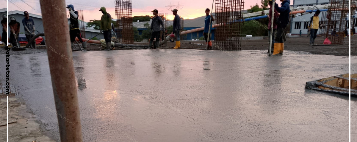 Jasa Pengecoran dan Floor Hardener Lantai