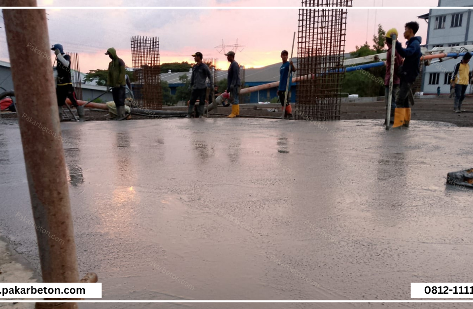 Jasa Pengecoran dan Floor Hardener Lantai