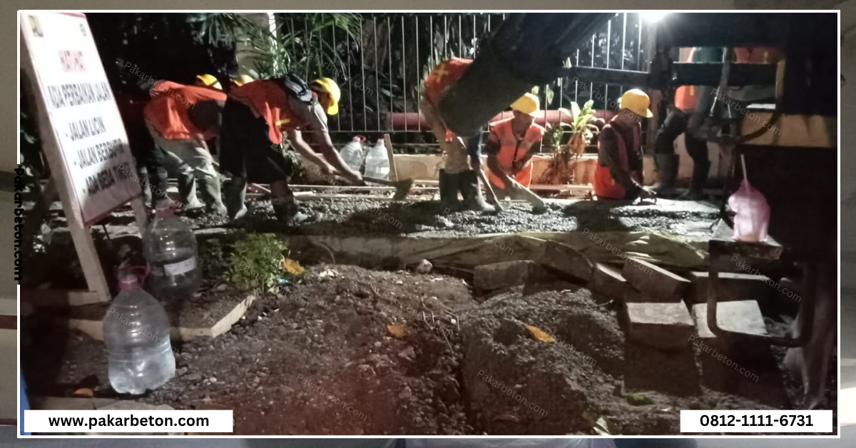 Jasa Pengecoran dan Floor Hardener Lantai